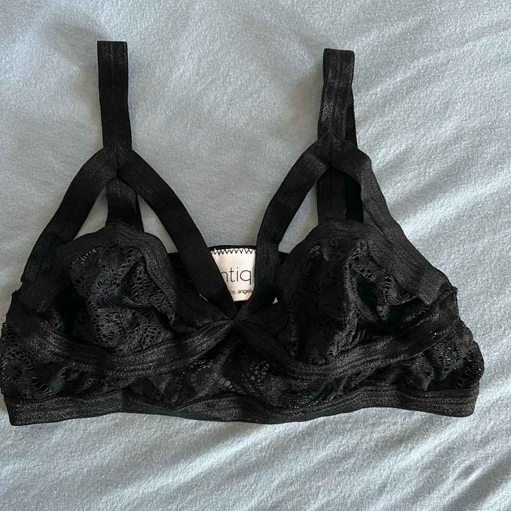 Black bralette